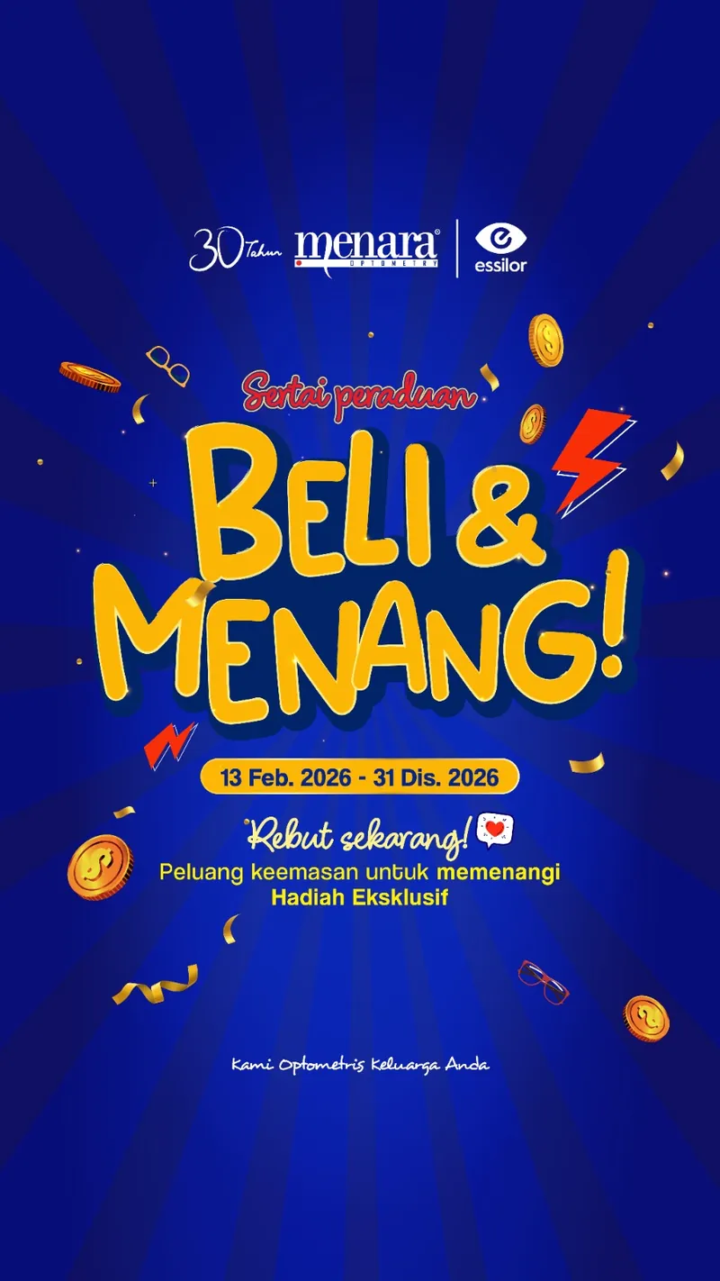 Beli & Menang lucky draw, Menara Optometry and Essilor